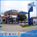 petrol pylon sign with led gas station price signboard customized sign